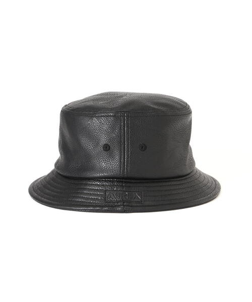 SYNTHETIC LEATHER BUCKET HAT / 合成皮革 バケットハット / AVIREX