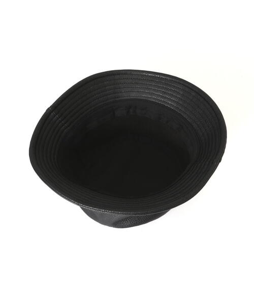 AVIREX(アヴィレックス)の「SYNTHETIC LEATHER BUCKET HAT / 合成皮革 バケットハット / AVIREX / アヴィレックス(ハット・メンズ・ブラウン/ブラック・F)」の14枚目の写真
