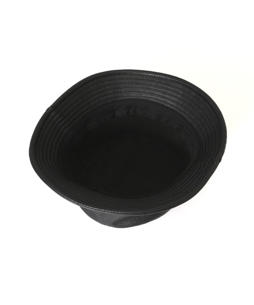AVIREX(アヴィレックス)の「SYNTHETIC LEATHER BUCKET HAT / 合成皮革 バケットハット / AVIREX / アヴィレックス(ハット・メンズ・ブラウン/ブラック・F)」の8枚目の写真