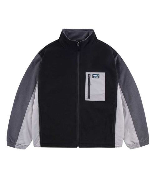 SPLR(エス・ピー・エル・アール)の「SPLR/エスピーエルアール Boa Fleece Jacket フリースジャケット(ブルゾン・メンズ・ブラック・M/XL/L)」の20枚目の写真