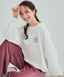 Cutie Blonde（キューティーブロンド）の「ナイロン切替ドロストプルオーバー（Tシャツ/カットソー）」