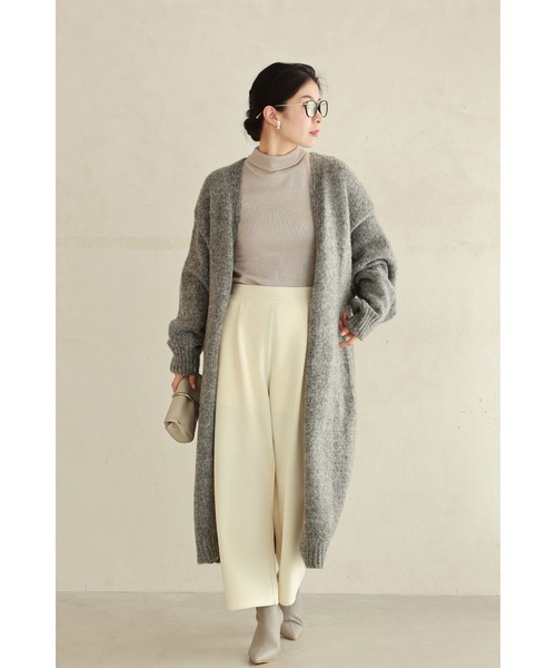 もっちりあったか可愛いニットロングカーディガン（カーディガン/ボレロ）｜CAWAII（カワイイ）