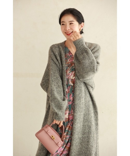 もっちりあったか可愛いニットロングカーディガン（カーディガン/ボレロ）｜CAWAII（カワイイ）