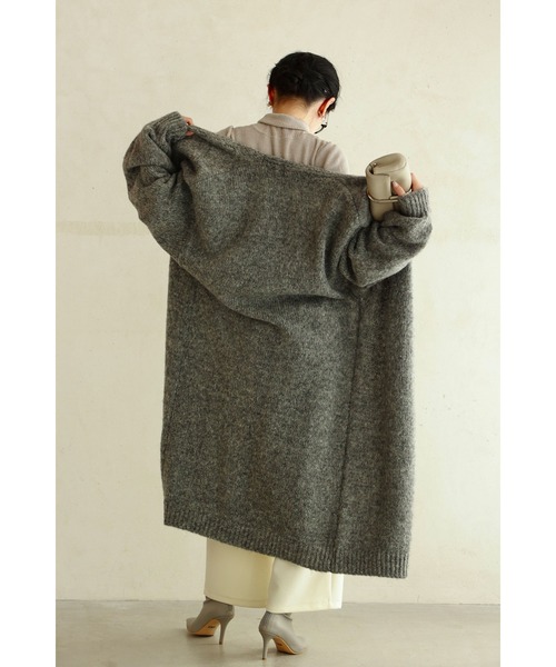 もっちりあったか可愛いニットロングカーディガン（カーディガン/ボレロ）｜CAWAII（カワイイ）