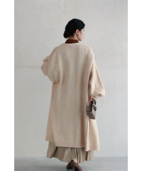 もっちりあったか可愛いニットロングカーディガン（カーディガン/ボレロ）｜CAWAII（カワイイ）