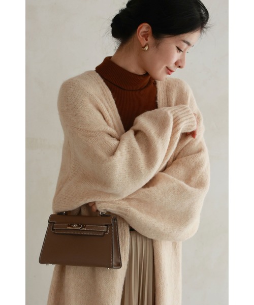 もっちりあったか可愛いニットロングカーディガン（カーディガン/ボレロ）｜CAWAII（カワイイ）