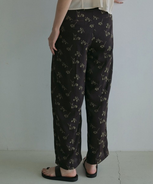 anuke（アンヌーク）の「Flower Jacquard Pants（その他パンツ）」 - WEAR