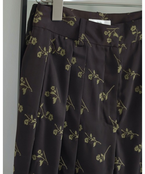 anuke（アンヌーク）の「Flower Jacquard Pants（その他パンツ）」 - WEAR