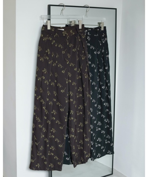 anuke（アンヌーク）の「Flower Jacquard Pants（その他パンツ）」 - WEAR