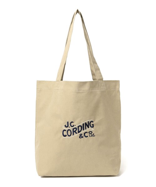BEAMS F(ビームスエフ)の「【別注】CORDINGS / コットン トート バッグ(トートバッグ・メンズ・カーキ/グレー・ONE SIZE)」の11枚目の写真