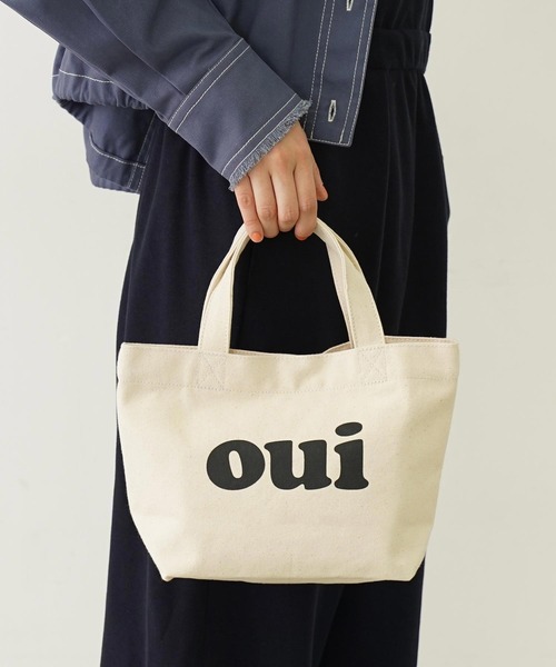 MILKFED.（ミルクフェド）の「OUI MINI TOTE（トートバッグ・レディース・ブラック/レッド/オフホワイト/ライトグリーン・ONE SIZE）」の2枚目の写真
