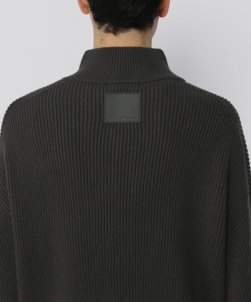 ALAND(エーランド)の「【UNISEX】ALAND/ZIPニットブルゾン(ブルゾン・レディース・ブラック/カーキ・SMALL/LARGE)」の19枚目の写真