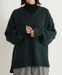 FOUND GOOD | ザックリVネックチュニック(チュニック)