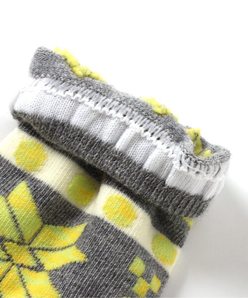 BREEZE（ブリーズ）の「クリスマスソックス（ソックス/靴下・キッズ・グレー/キナリ/レッド・15 /18/21/24）」の10枚目の写真