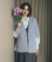Rios shaggy short coat リオスシャギーショートコート