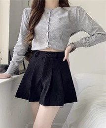 ウエストタック　コーデュロイショートパンツ