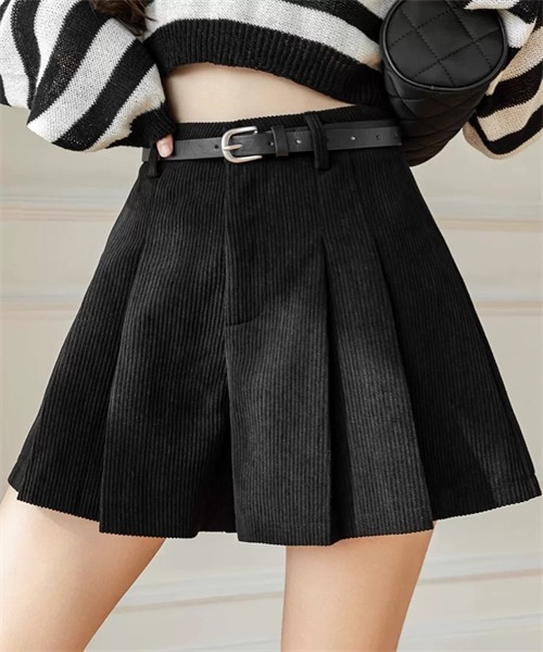 FREE STYLISTS（フリー スタイリスト）の「ウエストタック　コーデュロイショートパンツ（その他パンツ・レディース・ブラウン/ブラック/カーキ・S/M/L/2XL/4XL/XL/3XL）」の13枚目の写真