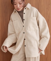 Bab | ループツイードシャツジャケット(その他アウター)
