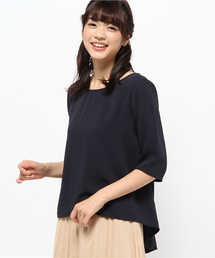 【DouDou】フレアTEE七分袖BL