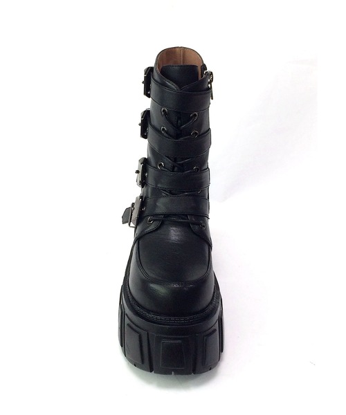 厚底 ミドルブーツ（ブーツ）｜JUST ABOUT（ジャストアバウト