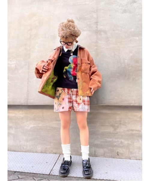 Desigual(デシグアル)の「【Desigual×Collina Strada】CALABASACOLLINA ワークジャケット(その他アウター・レディース・ブラウン・M/S)」の1枚目の写真