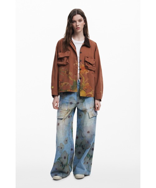 Desigual(デシグアル)の「【Desigual×Collina Strada】CALABASACOLLINA ワークジャケット(その他アウター・レディース・ブラウン・M/S)」の5枚目の写真