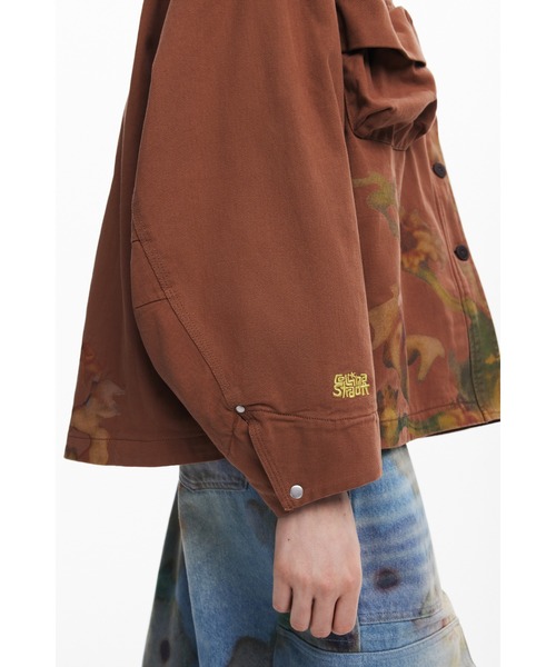 Desigual(デシグアル)の「【Desigual×Collina Strada】CALABASACOLLINA ワークジャケット(その他アウター・レディース・ブラウン・M/S)」の4枚目の写真