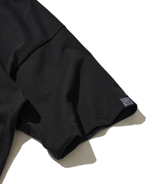 VISION STREET WEAR（ヴィジョンストリートウェア）の「【VISION STREET WEAR】オリジナルグラフィック フロッキープリントゴーストスケーターTシャツ / バックプリント（Tシャツ/カットソー・レディース・ホワイト/グリーン/ブラック・MEDIUM/LARGE/X-LARGE）」の12枚目の写真