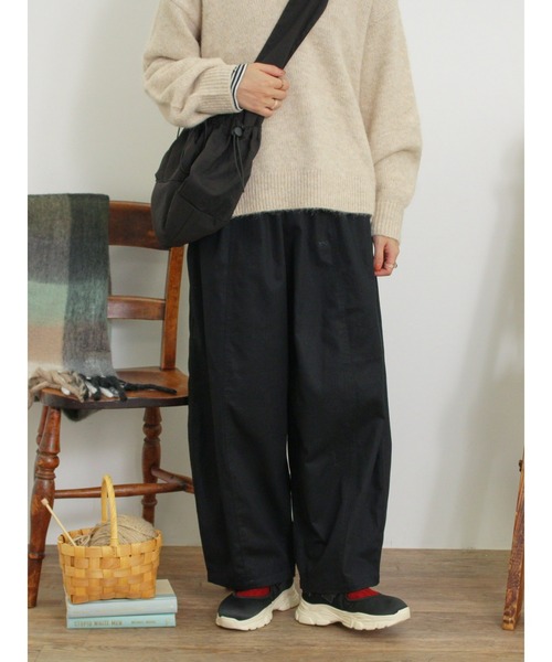 ボーイフレンドワイドパンツ(その他パンツ)|Samansa Mos2(サマンサ モスモス) ボーイフレンドワイドパンツ(その他パンツ)|Samansa Mos2(サマンサ モスモス)