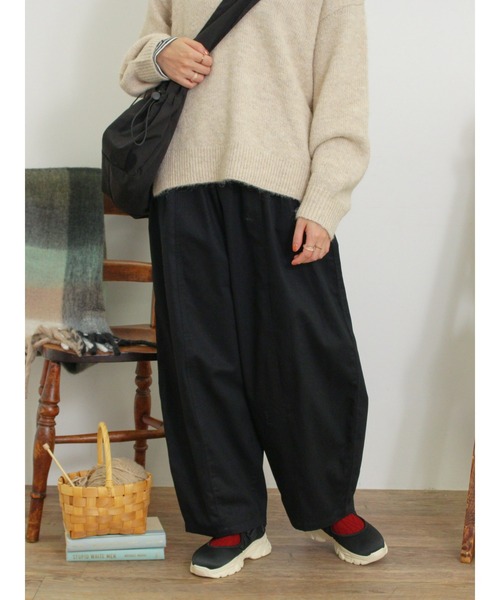 ボーイフレンドワイドパンツ(その他パンツ)|Samansa Mos2(サマンサ モスモス) ボーイフレンドワイドパンツ(その他パンツ)|Samansa Mos2(サマンサ モスモス)