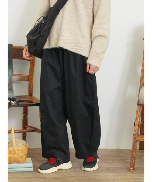 ボーイフレンドワイドパンツ(その他パンツ)|Samansa Mos2(サマンサ モスモス) ボーイフレンドワイドパンツ(その他パンツ)|Samansa Mos2(サマンサ モスモス)