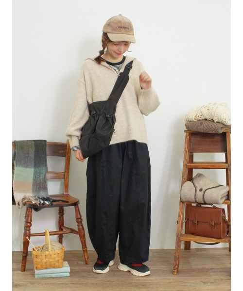 ボーイフレンドワイドパンツ(その他パンツ)|Samansa Mos2(サマンサ モスモス) ボーイフレンドワイドパンツ(その他パンツ)|Samansa Mos2(サマンサ モスモス)