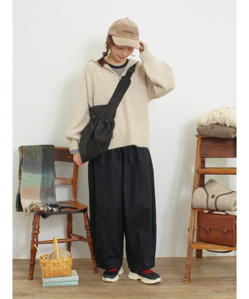 ボーイフレンドワイドパンツ(その他パンツ)|Samansa Mos2(サマンサ モスモス) ボーイフレンドワイドパンツ(その他パンツ)|Samansa Mos2(サマンサ モスモス)