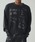 ANDER HUNKiA_[nNj́uDameged Font Knit/_[WtHgjbgijbg/Z[^[jvbO[