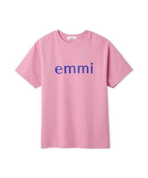 emmi（エミ）の「【10th】【ONLINE限定カラー】eco emmiロゴTシャツ（Tシャツ/カットソー・レディース・グレー/ブルー/ライム/レッド/ピンク/ホワイト/ネイビー/イエロー/オレンジ/ベージュ/ブラック・FREE）」の18枚目の写真