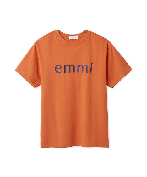 emmi（エミ）の「【10th】【ONLINE限定カラー】eco emmiロゴTシャツ（Tシャツ/カットソー・レディース・グレー/ブルー/ライム/レッド/ピンク/ホワイト/ネイビー/イエロー/オレンジ/ベージュ/ブラック・FREE）」の20枚目の写真
