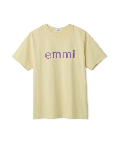emmi（エミ）の「【10th】【ONLINE限定カラー】eco emmiロゴTシャツ（Tシャツ/カットソー・レディース・グレー/ブルー/ライム/レッド/ピンク/ホワイト/ネイビー/イエロー/オレンジ/ベージュ/ブラック・FREE）」の21枚目の写真