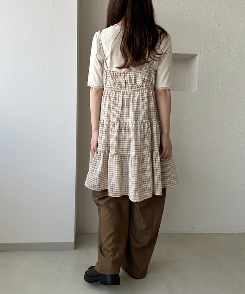 apres jour clair(アプレジュールクレア)の「【apres jour clair】アソートキャミチュニック【ZOZOTOWN限定アイテム】(キャミソール・レディース・ブラウン系その他/アイボリー/ベージュ系その他/ネイビー/モカ/ホワイト系その他/ブルー系その他/その他・X-LARGE/フリー)」の16枚目の写真