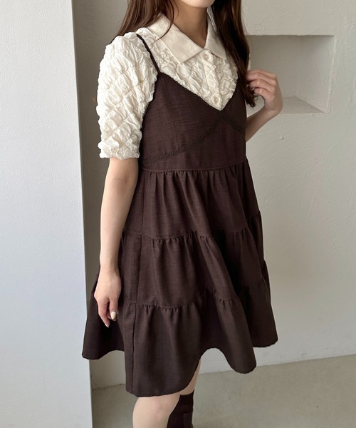 apres jour clair(アプレジュールクレア)の「【apres jour clair】アソートキャミチュニック【ZOZOTOWN限定アイテム】(キャミソール・レディース・ブラウン系その他/アイボリー/ベージュ系その他/ネイビー/モカ/ホワイト系その他/ブルー系その他/その他・X-LARGE/フリー)」の20枚目の写真