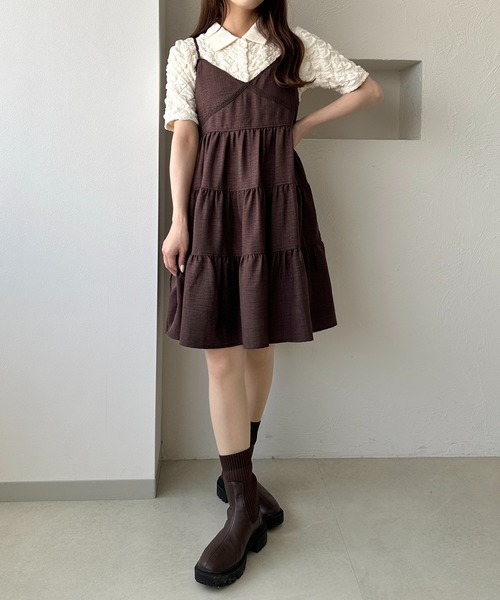 apres jour clair(アプレジュールクレア)の「【apres jour clair】アソートキャミチュニック【ZOZOTOWN限定アイテム】(キャミソール・レディース・ブラウン系その他/アイボリー/ベージュ系その他/ネイビー/モカ/ホワイト系その他/ブルー系その他/その他・X-LARGE/フリー)」の22枚目の写真