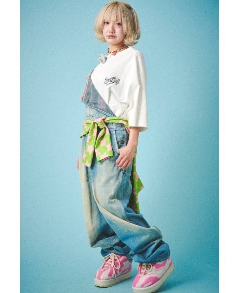 tシャツ A'GEM/9 × .kom 「GALFY/ガルフィー」覚醒ビーストTee(解) レディース メンズ A'GEM/9 × .kom 『GALFY/ガルフィー』覚醒ビーストTee(解)（T