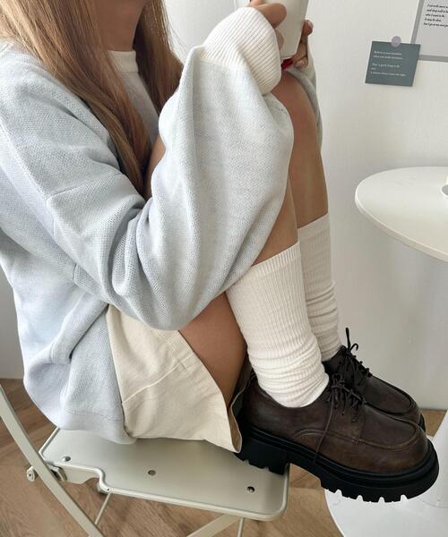 WEGO（ウィゴー）の「WEGO/レースアップシューズ（ドレスシューズ・レディース・ブラウン/ブラック・LARGE/MEDIUM/SMALL）」の9枚目の写真