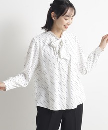 FOUND GOOD | O/ボウタイブラウスLS(シャツ/ブラウス)