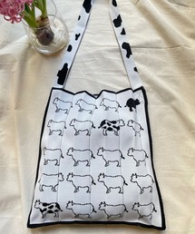 KNT365（ケイエヌティサンロクゴ）の「Knitty CowCow（トートバッグ）」