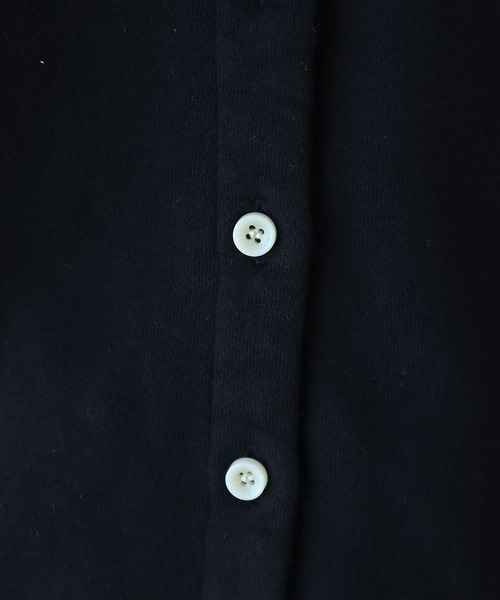 bulle de savon（ビュルデサボン）の「△itsumo 裏毛カーディガン（カーディガン/ボレロ・レディース・ブルー/ブラック/イエロー・FREE）」の9枚目の写真