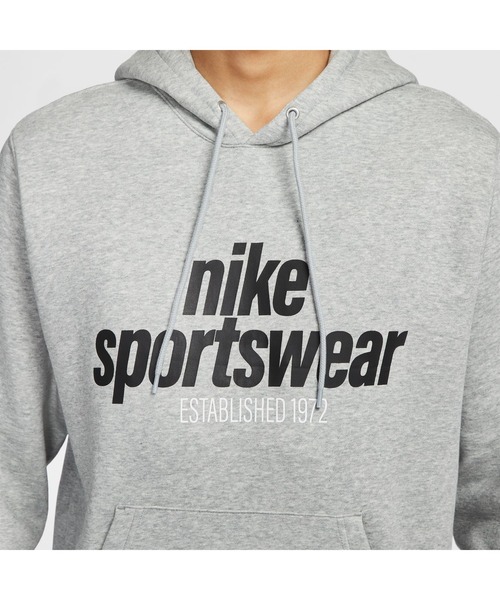 NIKE(ナイキ)の「ナイキ NIKE ナイキ クラブ BB NSW GFX プルオーバー L/S フーディ(スウェット・メンズ・ブルー/ネイビー/オレンジ/グレー・S/M/L/LL/3L)」の11枚目の写真