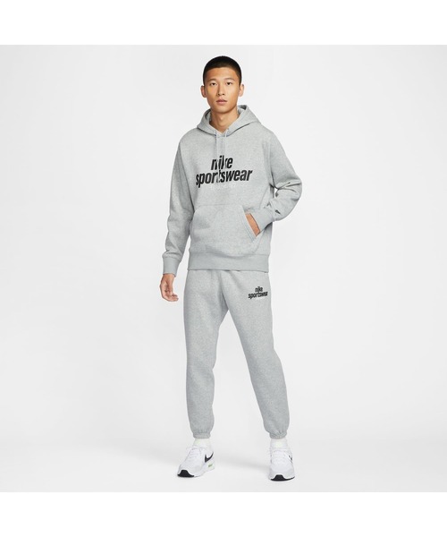 NIKE(ナイキ)の「ナイキ NIKE ナイキ クラブ BB NSW GFX プルオーバー L/S フーディ(スウェット・メンズ・ブルー/ネイビー/オレンジ/グレー・S/M/L/LL/3L)」の14枚目の写真