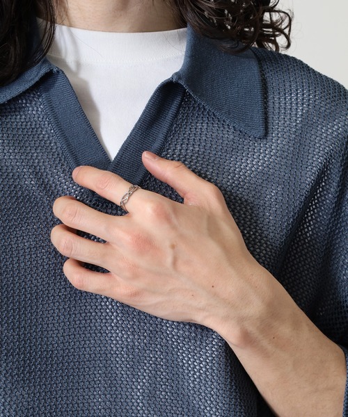 blancotokyo(ブランコトウキョウ)の「blancotokyo 日本製 金属アレルギー対策 サージカル ステンレス 316L ウェーブリング 男女兼用(リング・レディース・シルバー/ゴールド・#11/#13)」の10枚目の写真