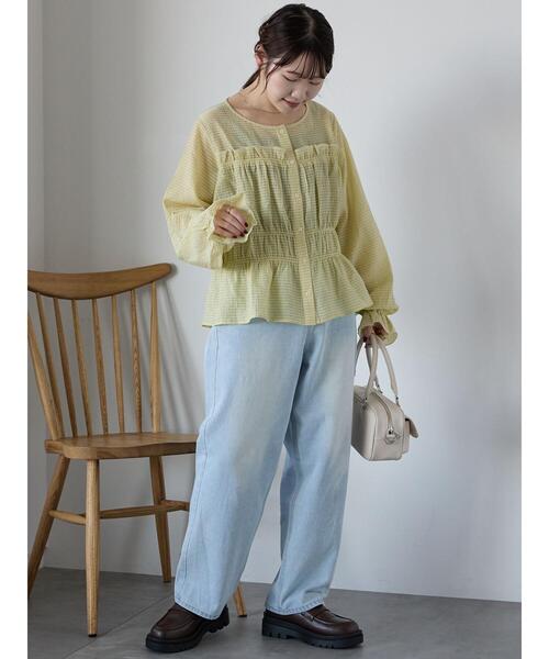 ehka sopo（エヘカソポ）の「スタンダードデニムパンツ（その他パンツ・レディース・サックスブルー/ブルー/ネイビー・S/M）」の21枚目の写真