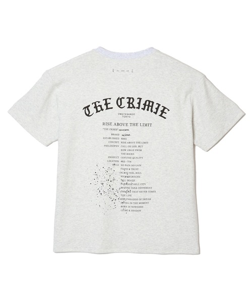 CRIMIE（クライミー）の「THE CRIMIE 2025 TOUR T SHIRT（Tシャツ/カットソー・メンズ・ブラック/オートミール/ホワイト・XL/L/XXL/M/S）」の6枚目の写真
